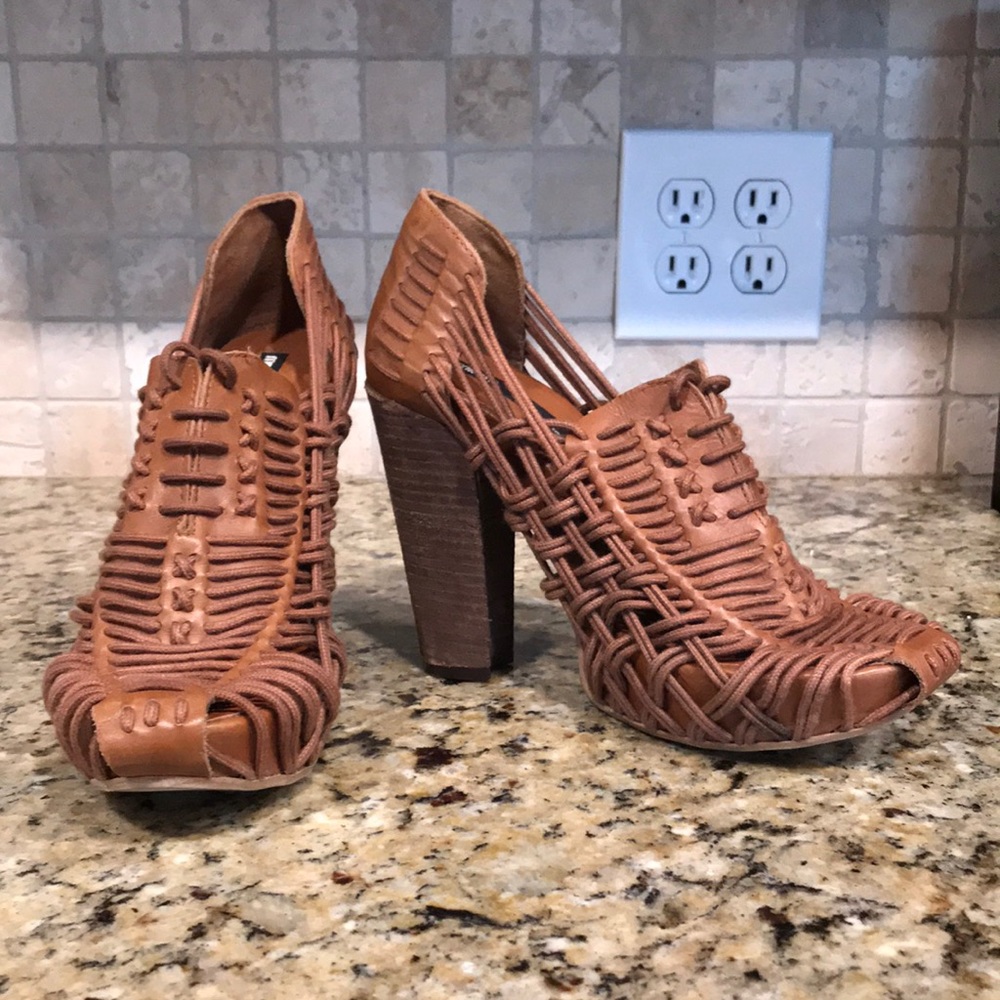 Miista Huarache Heels 39